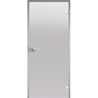 Porte vitrée HARVIA, cadre en aluminium 9 x 21, verrouillable