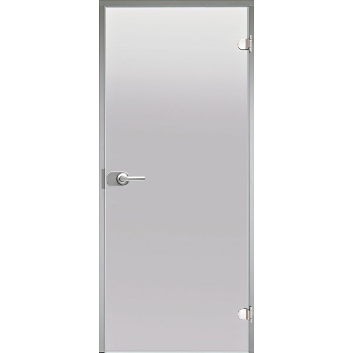 Porte vitrée HARVIA, cadre en aluminium 9 x 21, verrouillable