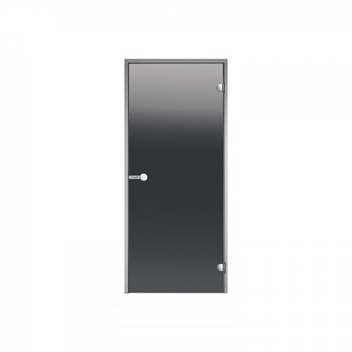 Portes vitrées HARVIA pour hammam, saunas 8x21, gris