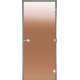 Portes vitrées HARVIA pour hammam, saunas 9x21, bronze