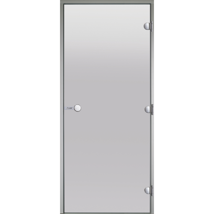 Portes vitrées HARVIA pour hammam, saunas 9x21, satin
