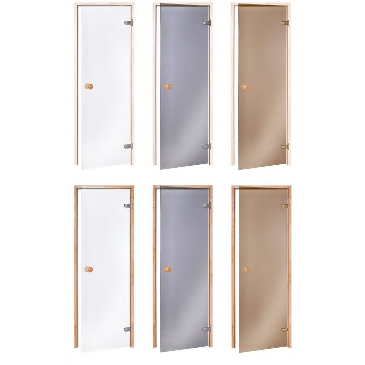 Portes de sauna standard