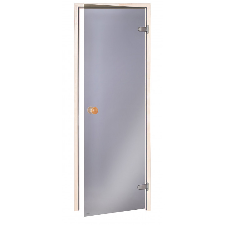 Portes de sauna standard, 80 x 210, Aspen, Gris