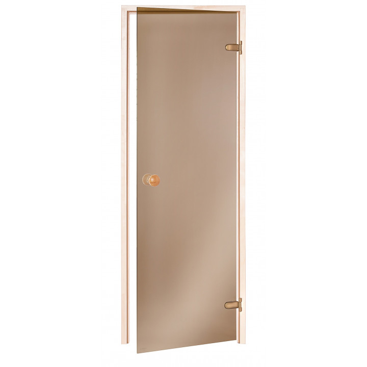 Portes de sauna standard, 70 x 200, Aspen, Bronze