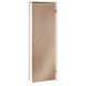 Portes de sauna standard, 70 x 200, Aspen, Bronze