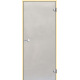 Portes de sauna en verre HARVIA 8x19, Tremble, Satin