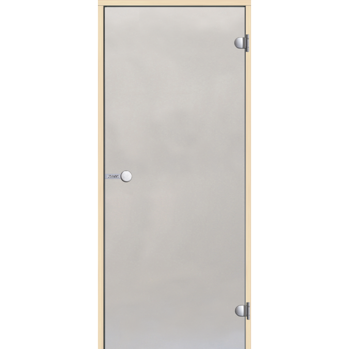 Portes de sauna en verre HARVIA 8x21, Pin, Satin