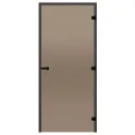Portes de sauna en verre HARVIA 8x21 (cadre en pin noir) - 4