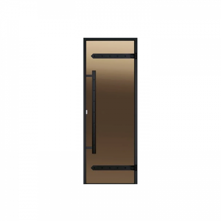 Portes de sauna en verre HARVIA Legend 7x19, bronze