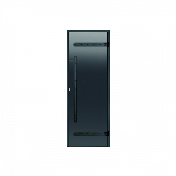 Portes de sauna en verre HARVIA Legend 8x19, grises