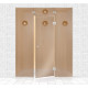 Mur de verre de sauna, AD TYPE 1