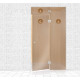 Mur de verre pour sauna, AD TYPE 11