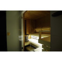 Mur de verre pour sauna, AD TYPE 6 - 2 Mur de verre pour sauna, AD TYPE 6 - 2