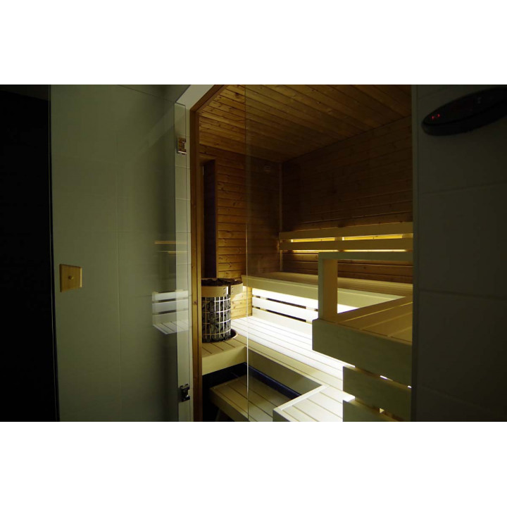Mur de verre pour sauna, AD TYPE 6