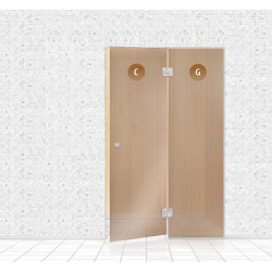 Mur de verre de sauna, AD TYPE 5