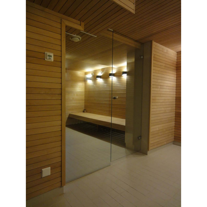 Mur de verre pour sauna, AD TYPE 6