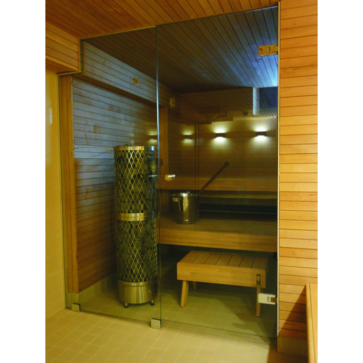 Mur de verre pour sauna, AD TYPE 6