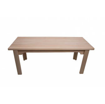Banc de sauna en bois