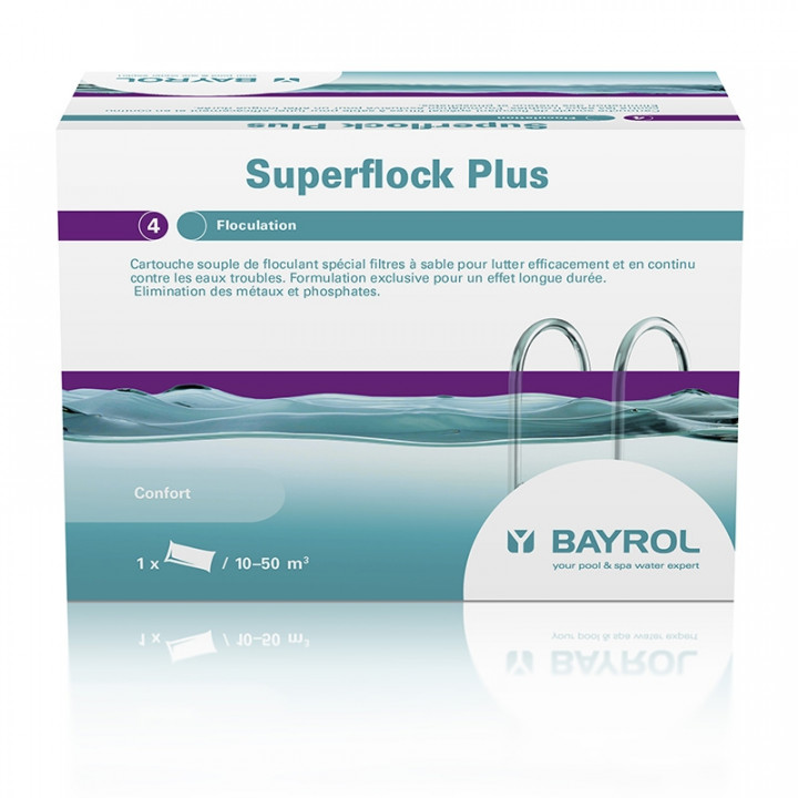 Clarifiant d'eau Superflock, 1 kg