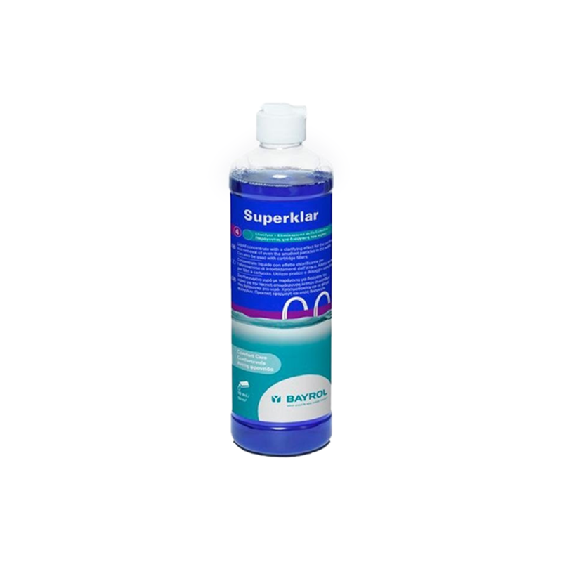 Clarifiant pour eau de piscine Superklar, 0,5 l