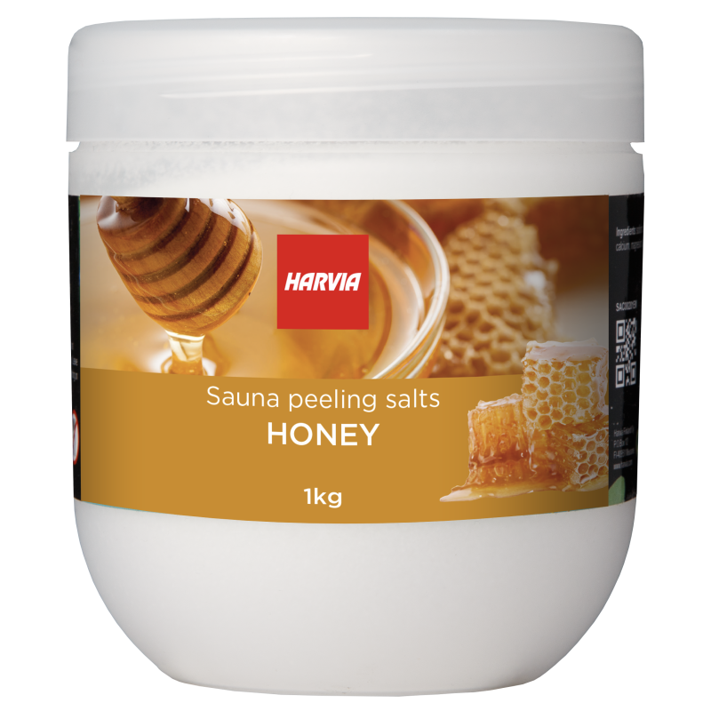 Sel gommant pour sauna HARVIA miel 1 kg