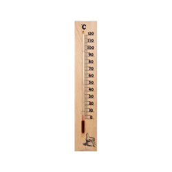 Thermomètre en pin 