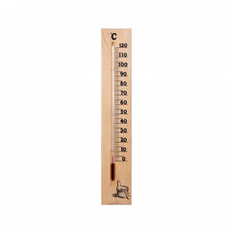 Thermomètre en pin