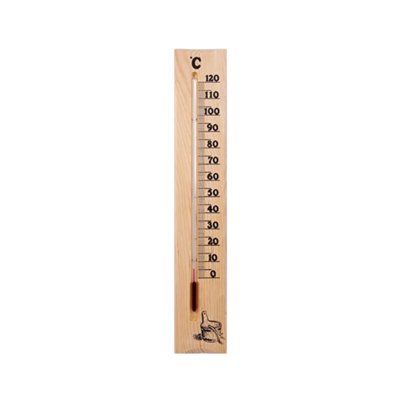 Thermomètre en pin