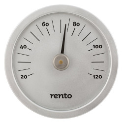 Thermomètre de sauna - RENTO en aluminium 