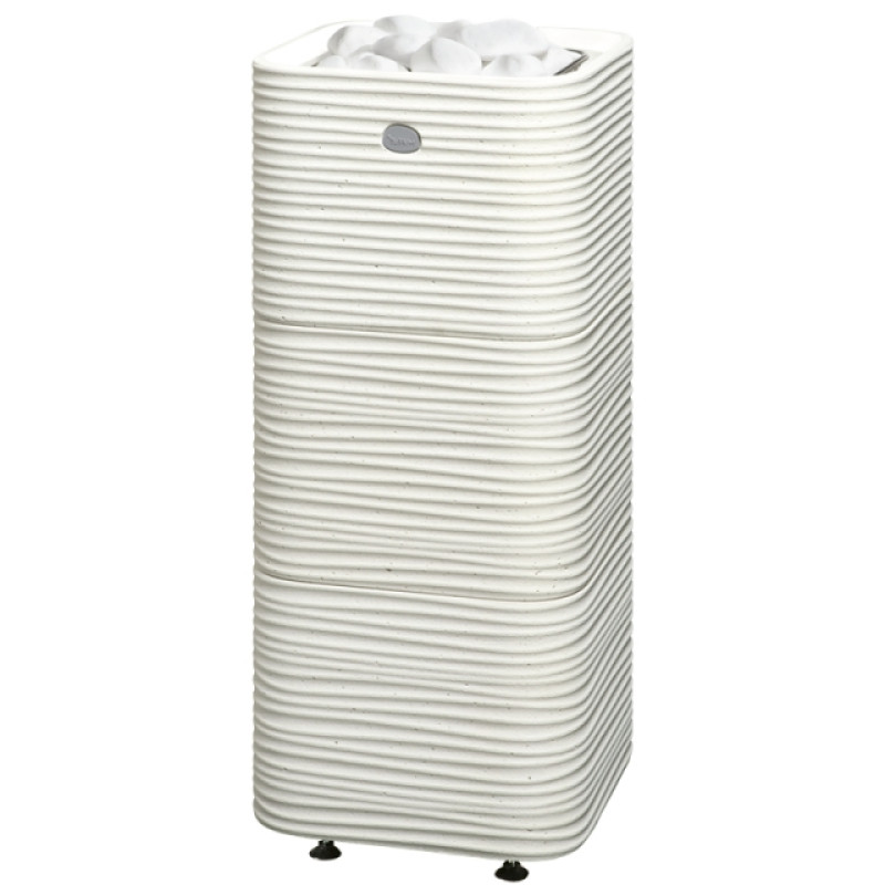 Poêle de sauna TULIKIVI HUURRE, blanc, avec panneau de commande