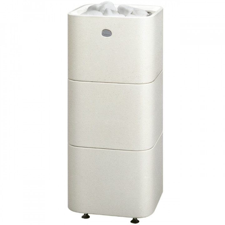 Poêle de sauna électrique TULIKIVI KUURA 2, blanc, sans panneau de commande