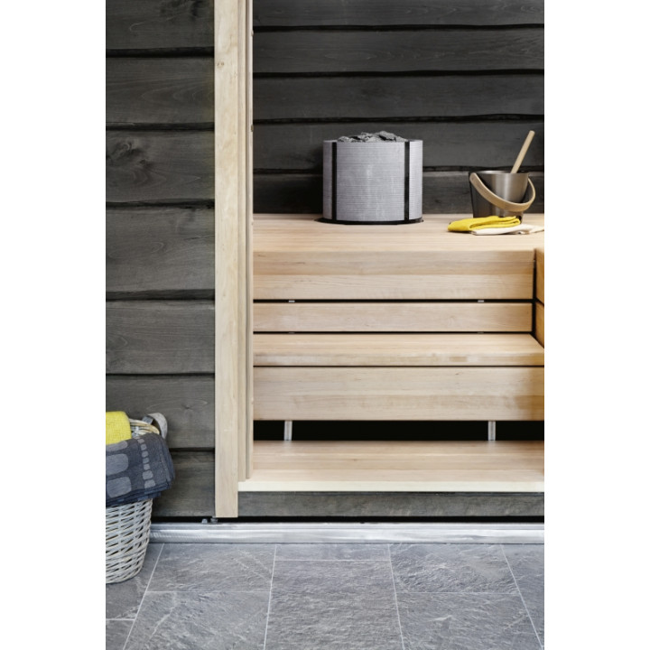 Poêle de sauna électrique TULIKIVI NAAVA RIGATA sans panneau de commande