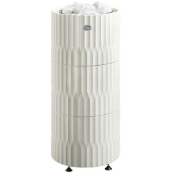 Poêle de sauna TULIKIVI RIITE, blanc, avec panneau de commande