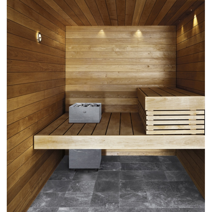 Poêle de sauna électrique TULIKIVI TUISKU TBH avec panneau de commande
