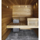 Poêle de sauna électrique TULIKIVI TUISKU TBH avec panneau de commande