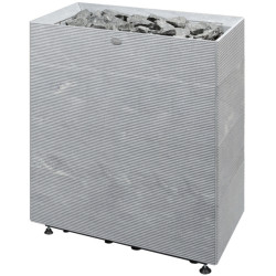 Poêle de sauna électrique TULIKIVI TUISKU XL RIGATA avec panneau de commande 