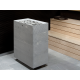 Poêle de sauna électrique TULIKIVI TUISKU XL RIGATA avec panneau de commande