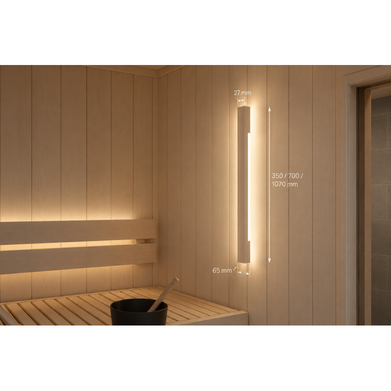 Éclairage de sauna Tylo, E28