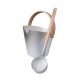 Ensemble seau et louche en aluminium TYLOHELO, gris