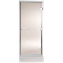 Portes vitrées TYLOHELO 60G pour sauna vapeur, 78 x 210 cm  Portes vitrées TYLOHELO 60G pour sauna vapeur, 78 x 210 cm