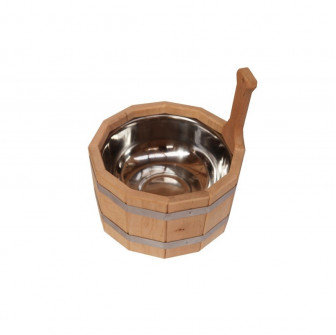 Seau avec insert en acier inoxydable, 3 l