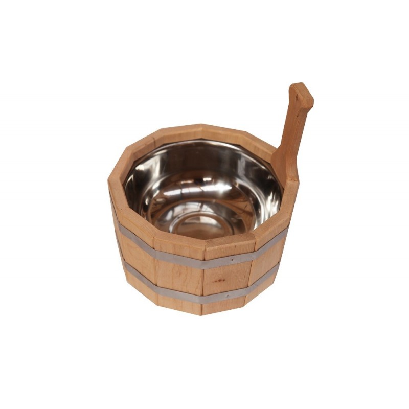 Seau avec insert en acier inoxydable, 3 l