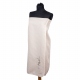 Tablier de sauna pour femme - LIN, brodé