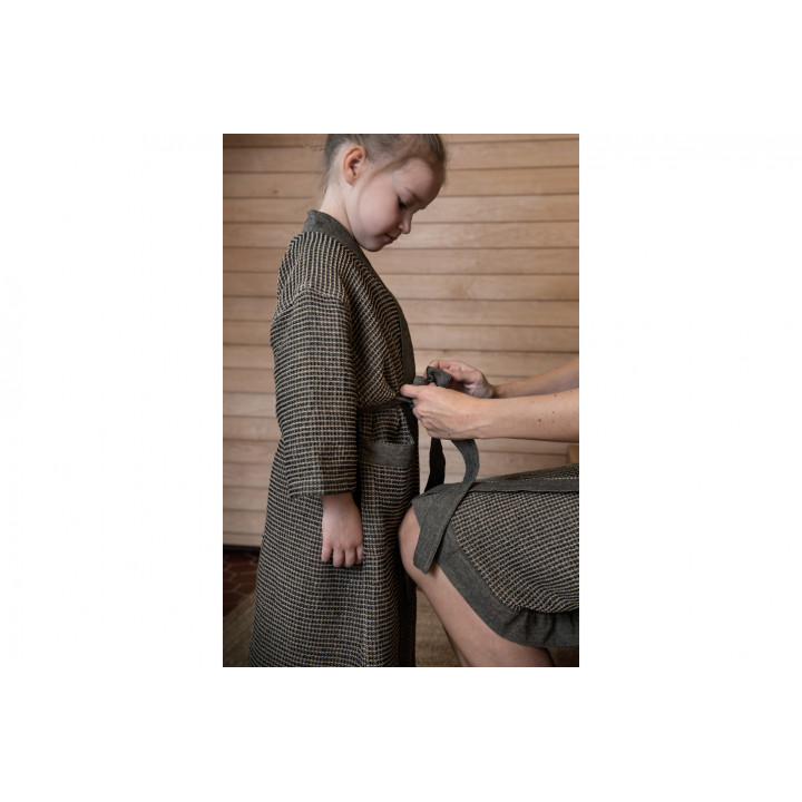 Peignoir enfant - RENTO KENNO L/XL, marron