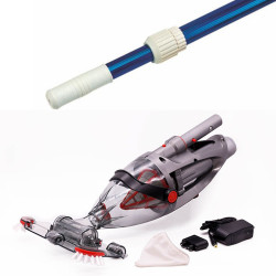 Kit de nettoyage de piscine, avec pompe  Kit de nettoyage de piscine, avec pompe