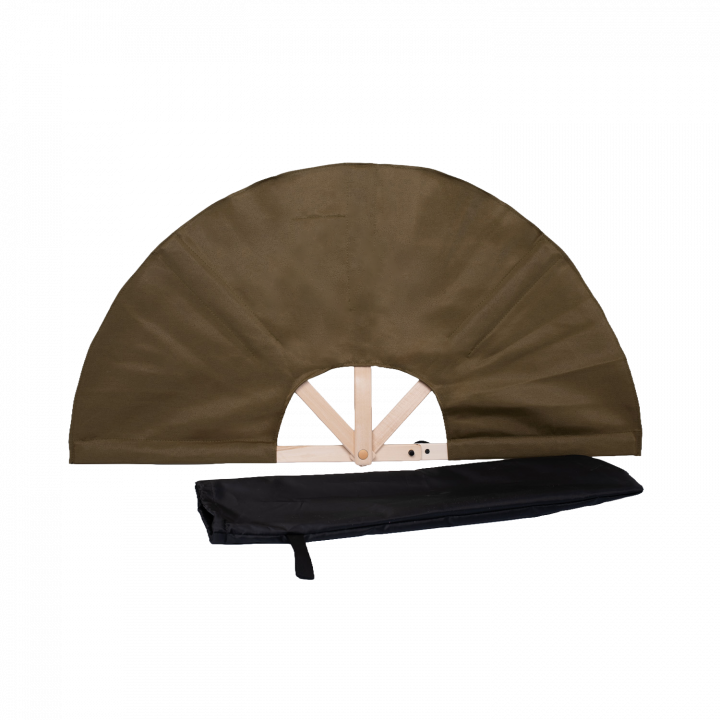 Ventilateur de sauna en tissu, kaki