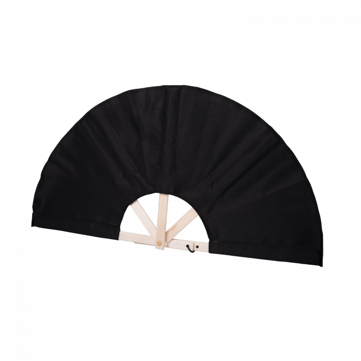 Ventilateur de sauna en tissu, noir