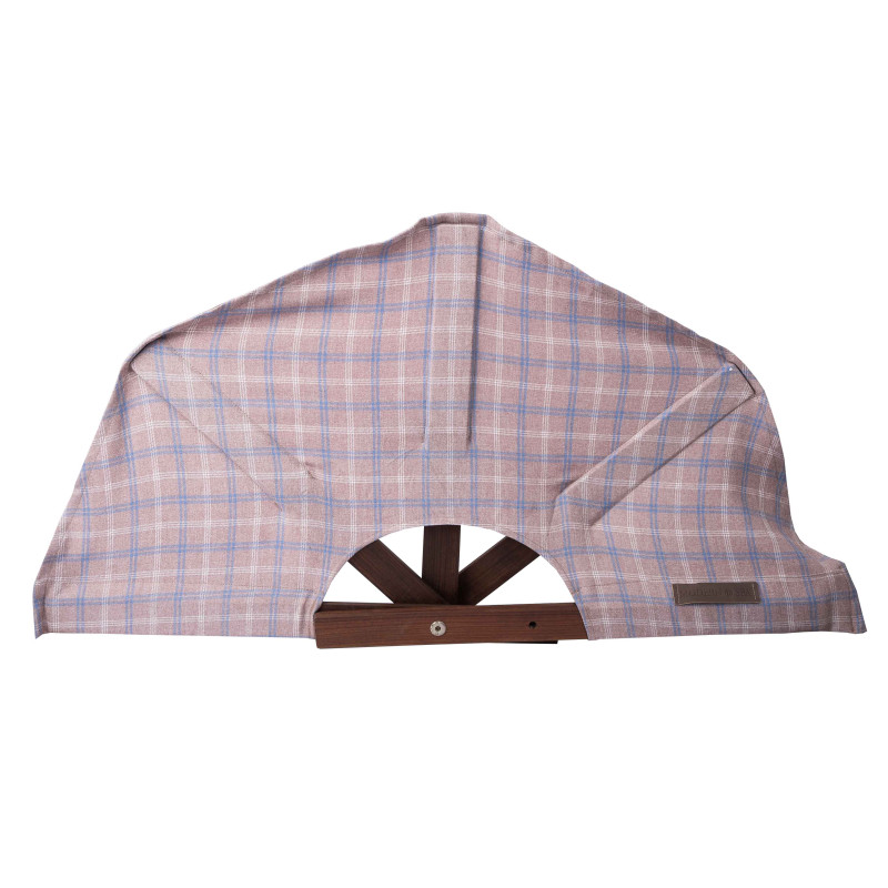 Ventilateur de sauna, tissu à carreaux