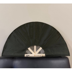 Ventilateur de sauna en tissu, vert foncé 