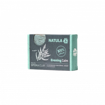 Savon visage et corps NATULA à la roche d'opoka et à l'eucalyptus 100g